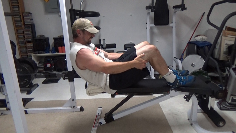 Bench-End Full-Range Abdominal Sit-Ups For Six-Pack Abs That POP  Self Spotting