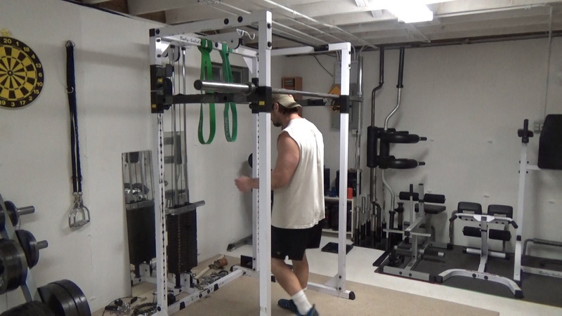 Band Clamp Chin-Ups For Bigger Biceps Setup 1
