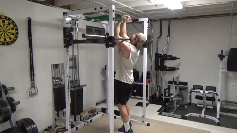 Band Clamp Chin-Ups For Bigger Biceps Setup 4