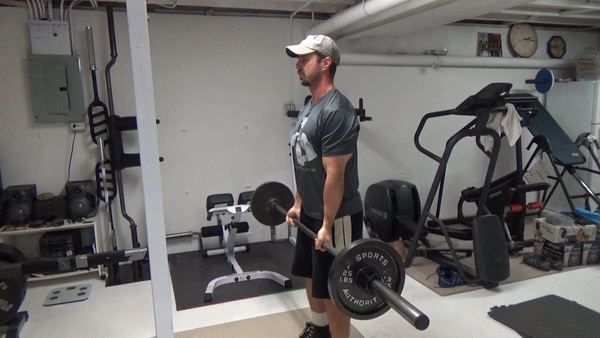 A Vince Gironda Bicep Exercise Variation - Eccentric Body Drag Curls Start