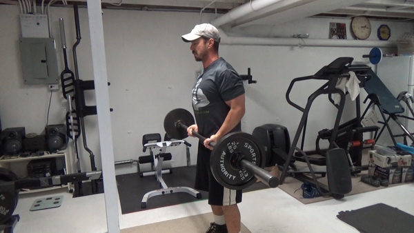 A Vince Gironda Bicep Exercise Variation - Eccentric Body Drag Curls Almost Down