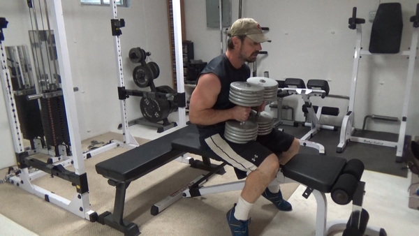 T-Bench Floor Press For Power Chest Training Start