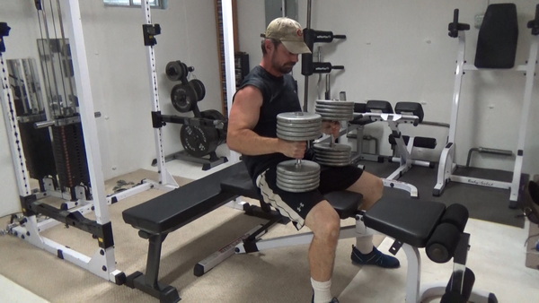 T-Bench Floor Press For Power Chest Training Finish
