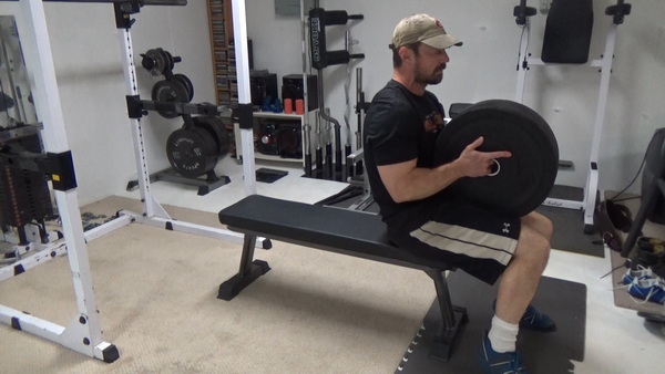 Waiter Bench Press - lap