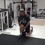 Burn Your Quads and Glutes With Pass-Under Walking Lunges