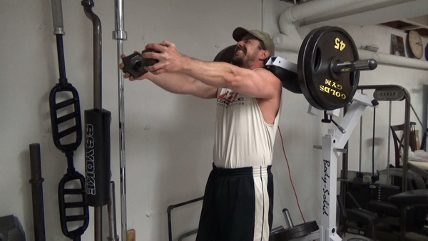 Arms-90 Hybrid Shrugs For Upper and Lower Traps Top