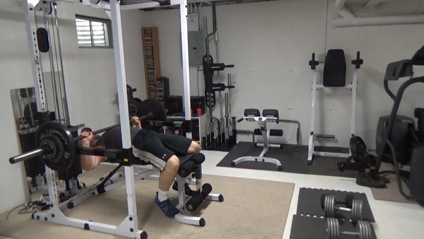 Barblel Bench Press Bottom