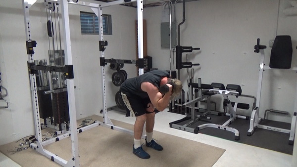 Positions of Flexion Concentration Curls peak contraction