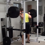 Countdown Time-Volume Training Squats